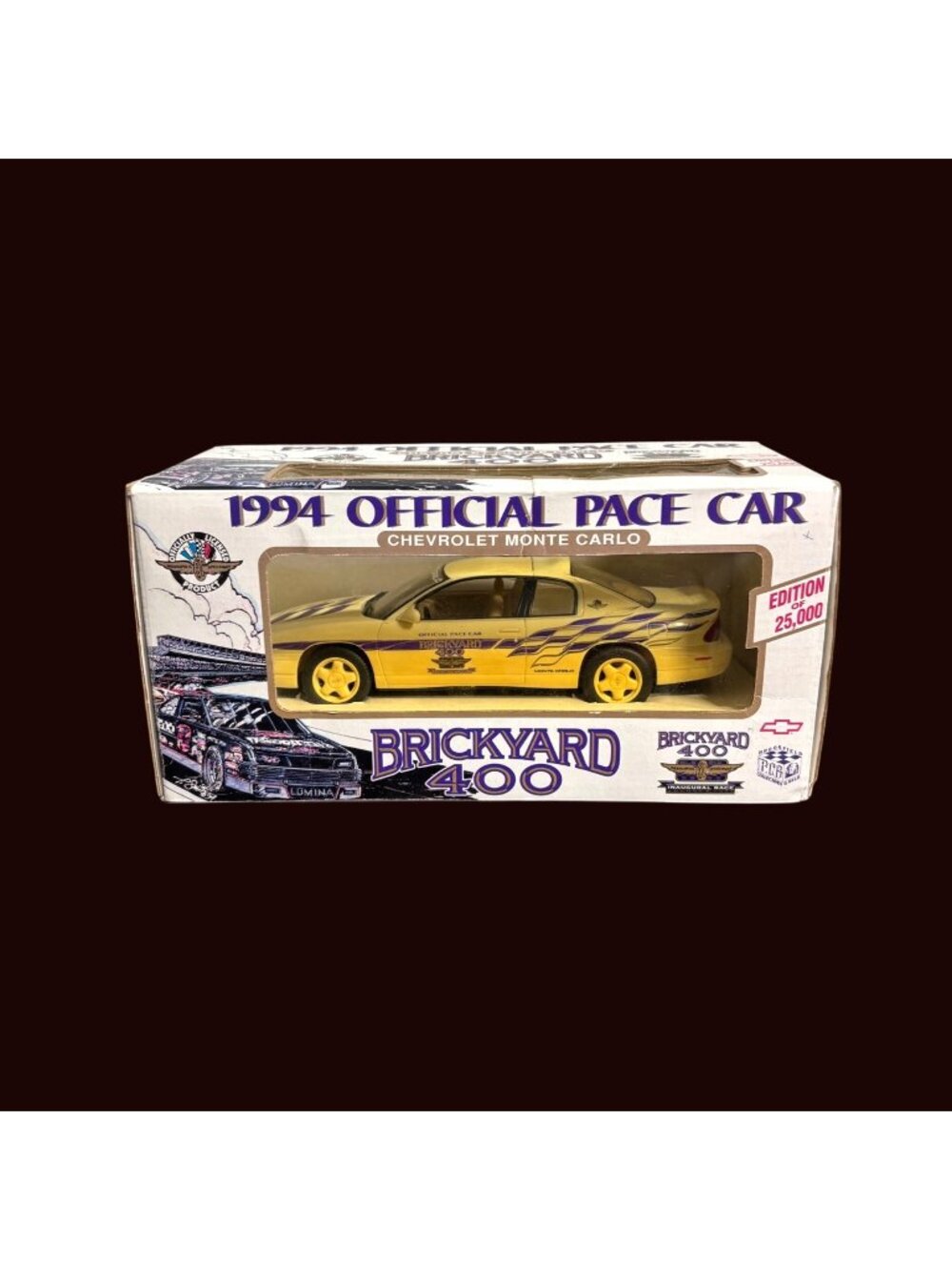 1994 Brickyard 400 Pace Car Chevrolet Monte Carlo 1:25 Limited Edition NIB